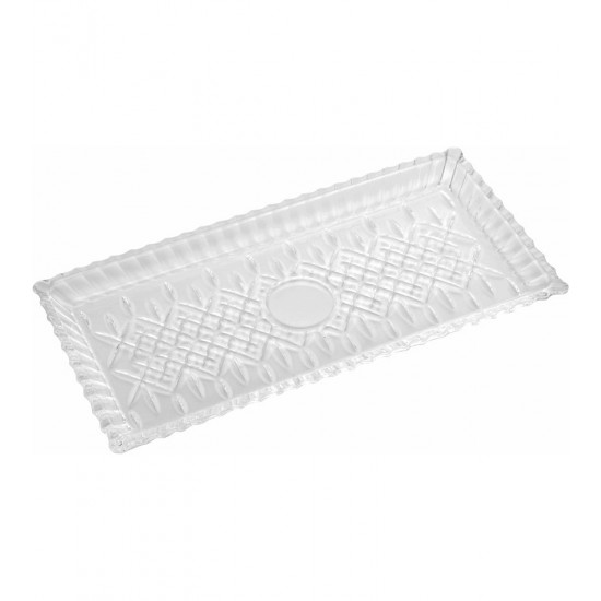 Travessa 34cm Por 17cm Lys Em Cristal Ecológico Wolff